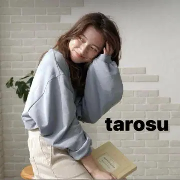 tarosu / 리본 숏 맨투맨