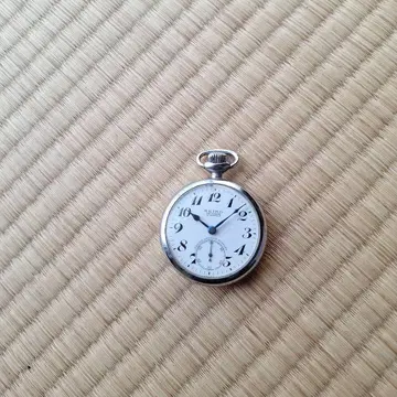 세이코 회중시계 수동 와인딩 화이트 다이얼