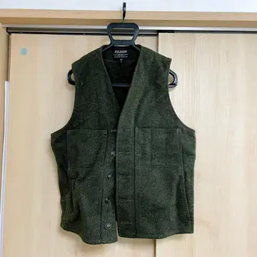 FILSON GARMENT 울 원단 베스트 베스트 made in USA