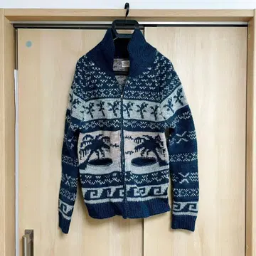 FAHERTY BRAND 카우친 스웨터 M 사이즈 코튼 케이블 니트