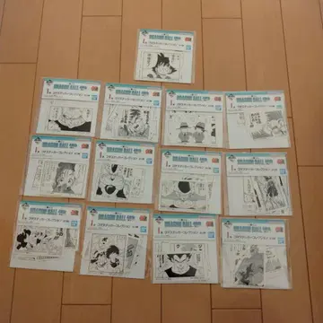 드래곤볼 복권 스티커 컴프