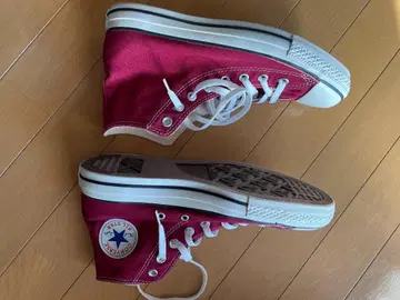 컨버스 ALL STAR 버건디 하이컷 스니커즈