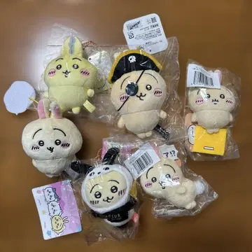 새상품 치이카와 (먼작귀) 토끼 봉제 인형 키링 마스코트 묶음 판매