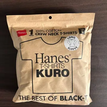 Hanes Kuro 긴팔 T셔츠 L 사이즈