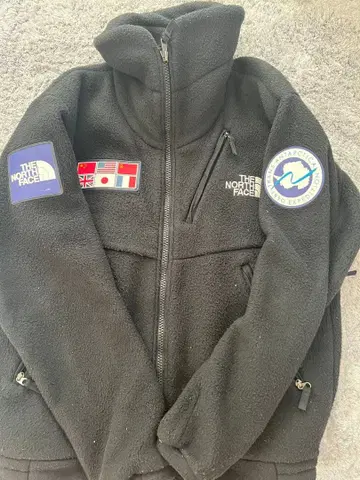 THE NORTH FACE 블랙 플리스 자켓 XL