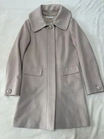 OFUON 2WAY 장식 버튼 코트 M