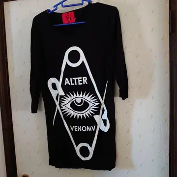 알터 베놈 ALTER VENOMV 안구 디자인 티셔츠 사이즈 S V계