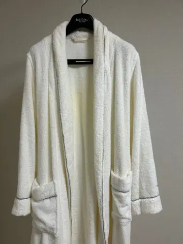 GELATO pique 화이트 목욕 가운 F