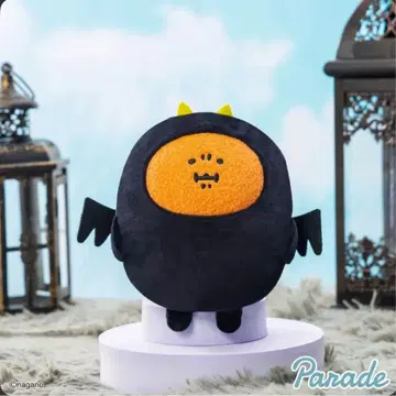 나가노 캐릭터 천사 악마 두더지 고로케 봉제 인형 악마 두더지 고로케