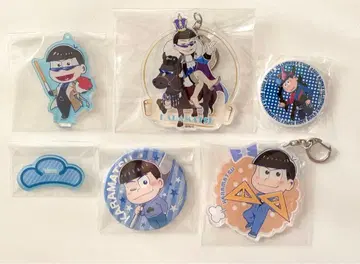 오소마츠 6쌍둥이 카라마츠 캔뱃지 아크릴 스탠드 아크릴 키링