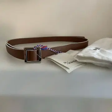 메종 보아네, 실버 버클 벨트 미사용품