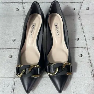 DIANA 다이애나 펌프스 체인 블랙 23.5cm