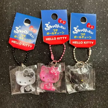 산리오 헬로키티 푹신푹신 푸치 볼체인