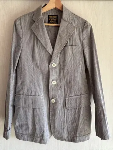 PROHIBIT 테일러드 자켓 그레이