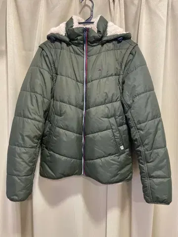 타미힐피거 다운 자켓 2way