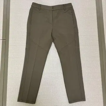 MORABITO 슬림핏 슬랙스 브라운