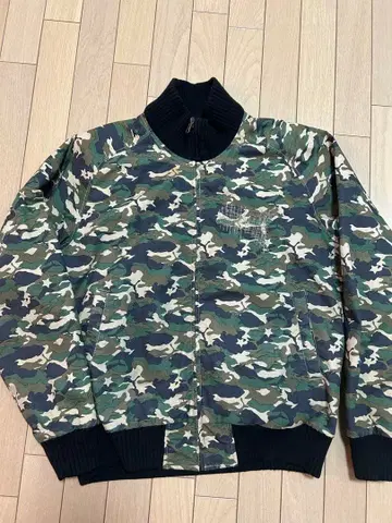 [ 가격 인하 ] PUMA 푸마 카모플라쥬 리버서블 MA-1 자켓