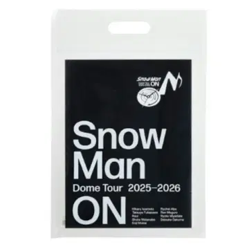 Snow Man Dome Tour 2025-2026 ON 팜플렛