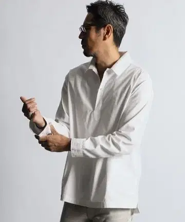 더퍼 제품 염색 뉘앙스 컬러 스키퍼 셔츠 S