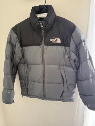 THE NORTH FACE 다운 자켓 90 그레이/블랙