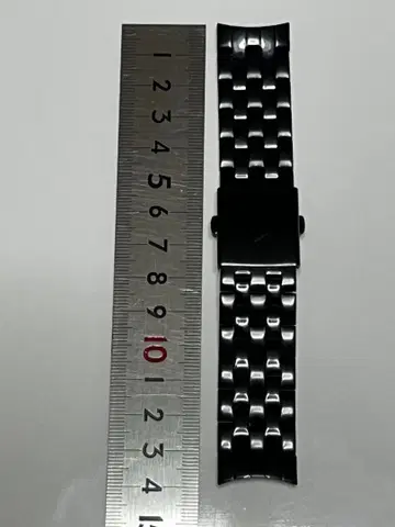 ARMANI EXCHANGE 블랙 메탈 벨트