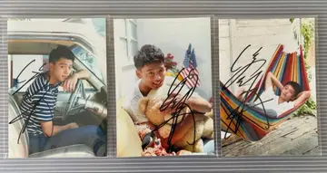 다케우치 료마 사인 포함 브로마이드 [3장 세트] C