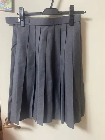 그레이 플리츠 스커트 W66 11월 중 판매 상품 기장 58cm