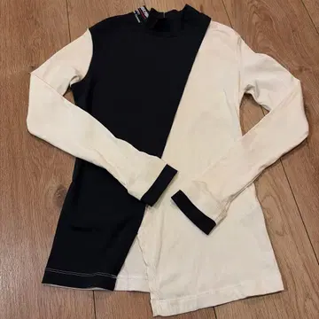 DECEMBER MAY 긴팔 셔츠 블랙/화이트