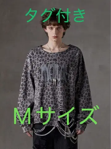 [ GRANCY ] 올 패턴 큐빅 그래픽 롱 T M 사이즈