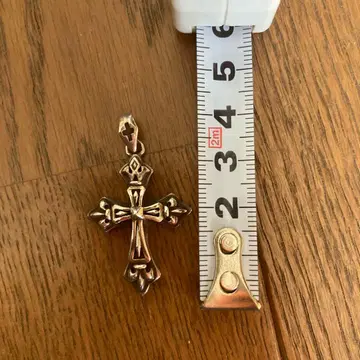 울프맨브라더스 실버 크로스 펜던트