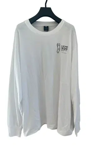 지스타 로우 5620 화이트 긴팔 티셔츠 L