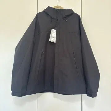 블루종 후드 부착 블랙 M