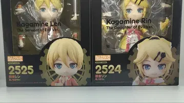 정품 카가미네 린 카가미네 렌 넨도로이드 악의 딸 악의 하인 2종 세트