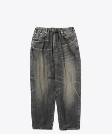 YOKO SAKAMOTO 5POCKET EASY PANTS v.black