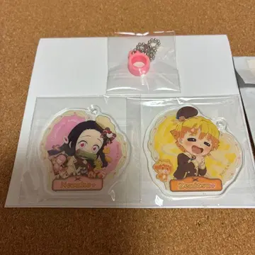 귀멸의 칼날 발렌타인 & 화이트데이 이벤트 스트로우 참 네즈코 젠이츠