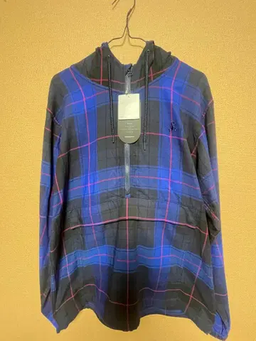 SOPH 체크 블루종