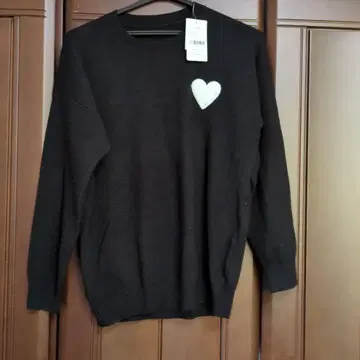 La-gemme 하트 스웨터