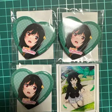 러브 라이브 니지가사키 제비뽑기당 시오리코 미니 아크릴 스탠드 캔뱃지