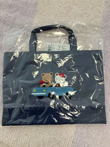 새상품 미사용 파미리아 familiar 데님 백 북인