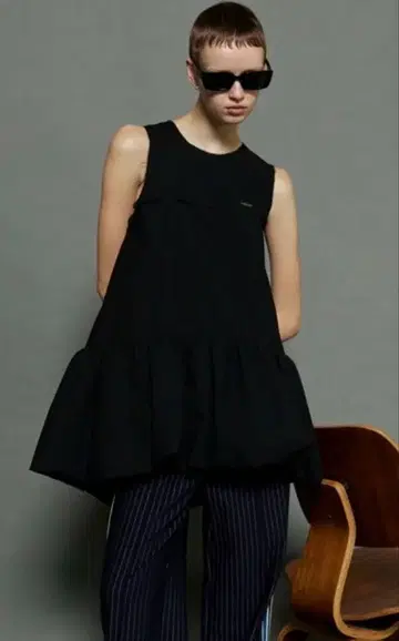 MAISON SPECIAL 새상품급 벌룬 튜닉 블랙