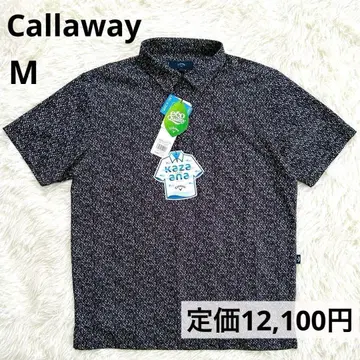 새상품 Callaway 골프 남성용 의류 피케 셔츠 메쉬 M