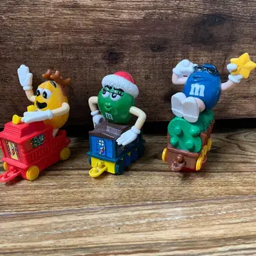 M&M's 기차형 피규어 3개 세트