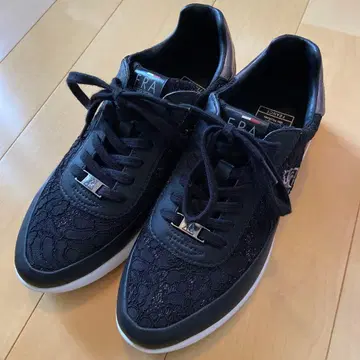 르꼬끄 스포르티브 스니커즈 23cm 블랙