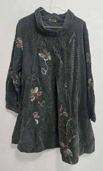 유민 튜닉 그레이 면 100%