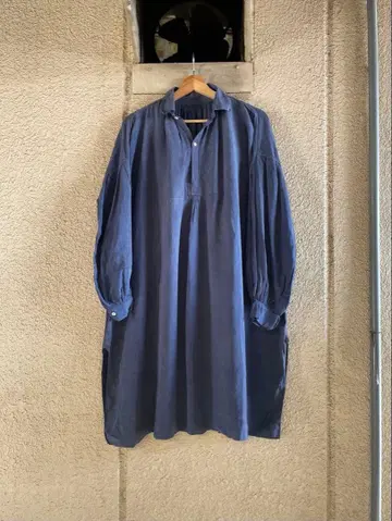 30s~ 프렌치 빈티지 린넨 스모크 유로 빈티지