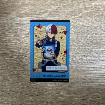 나의 히어로 아카데미아 남코 토도로키 쇼토 혜택 클리어 카드