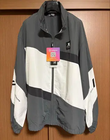 BALL 나일론 자켓 LL 그레이/화이트