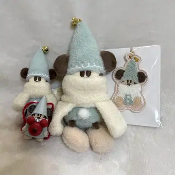 릴린린 인형 배지 캡슐 토이 참 키체인