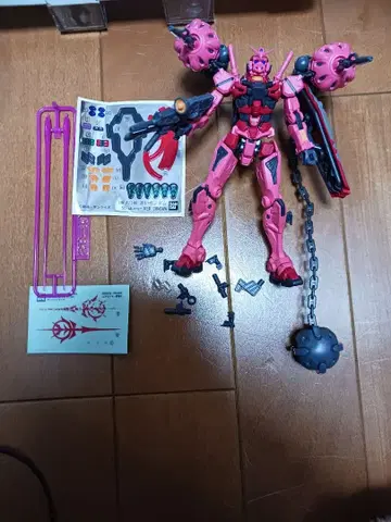 HG 기동전사 건담 GQuuuuuuX 정크 건담 프라모델 빨간색 건담