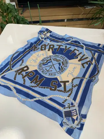 FOURTYFIVE RPM ST 스카프 100% 코튼